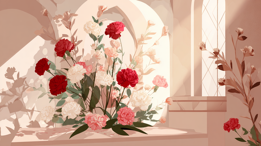 Carnations for Funera