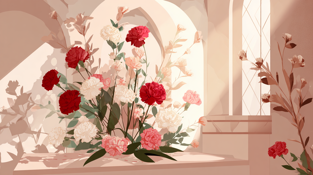 Carnations for Funera 