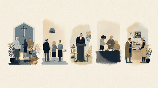 Protestant Funeral Traditions: Wake, Service, and Reception