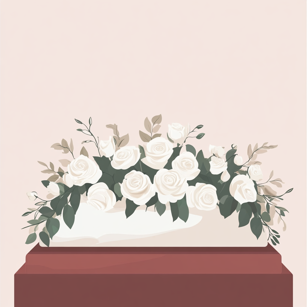 a white roses on a red surface